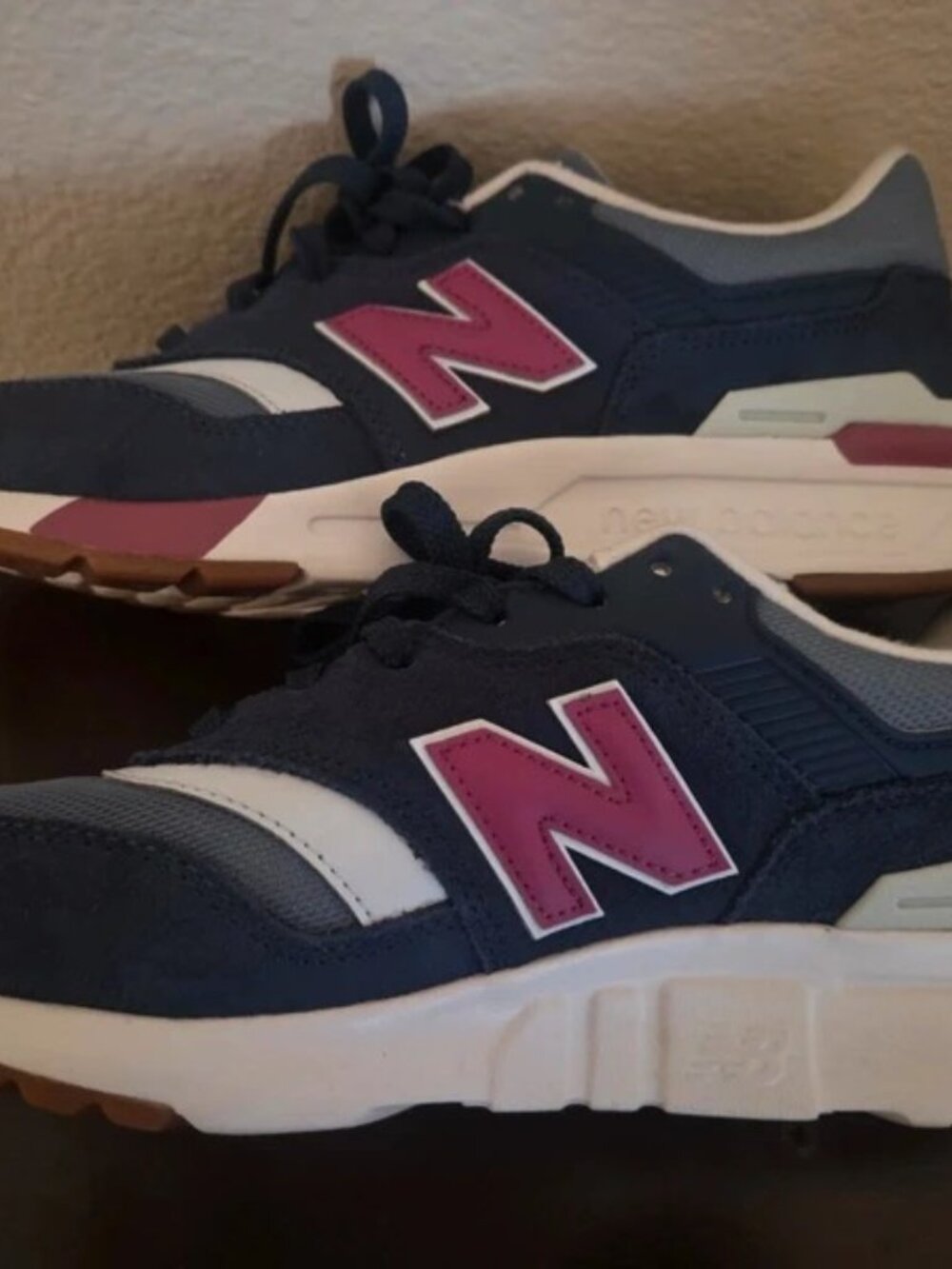 New Balance 997H Sneakers Navy Pink - Women's Size 10
